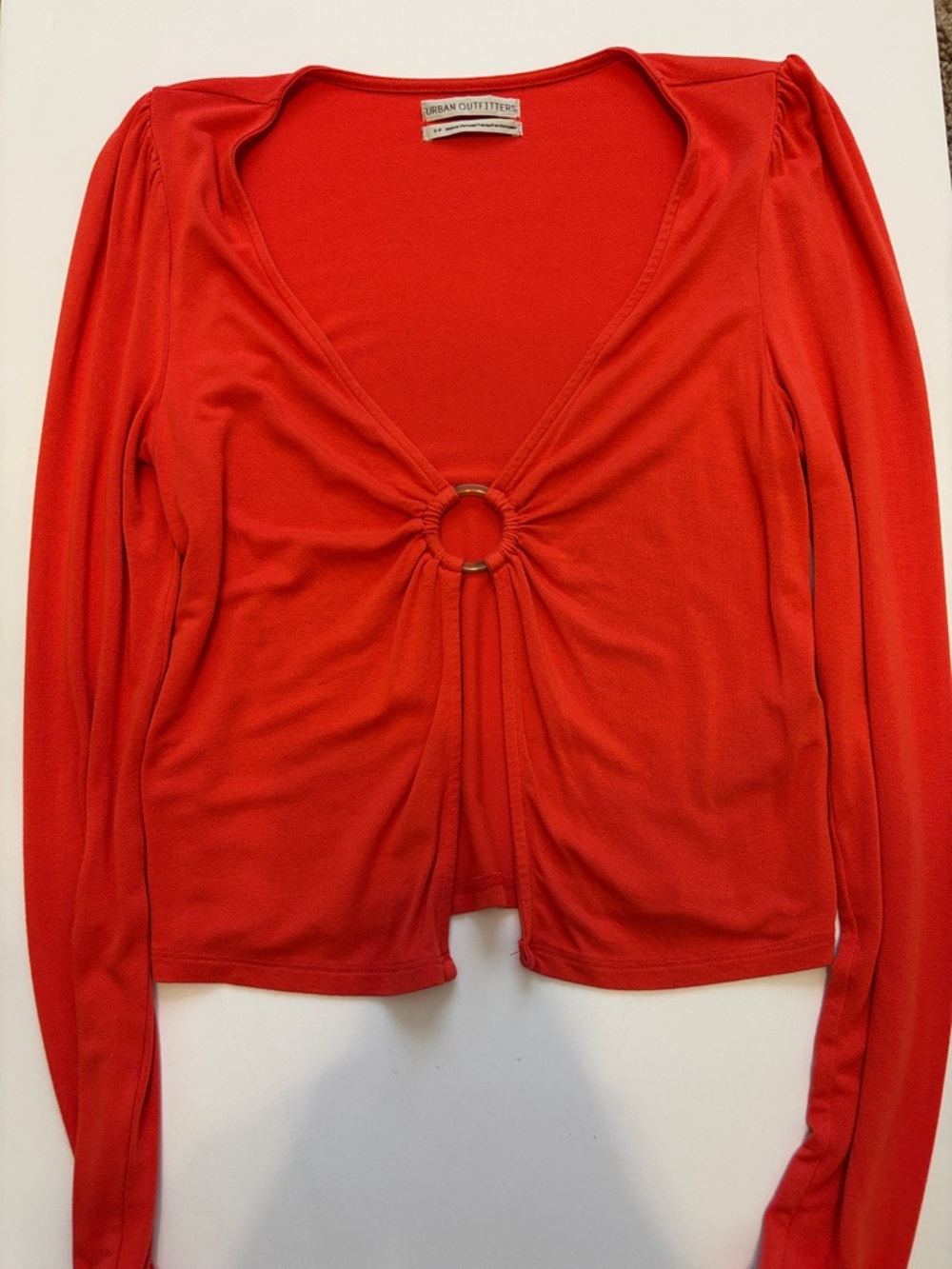 Urban Outfitters Red Ring- going out top
